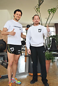 Timo Loder und Marcus Wolf (rechts).