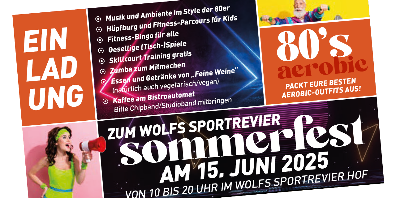 Sommerfest am 15. Juni 2025