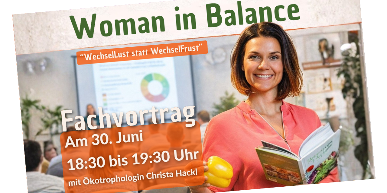 Woman in Balance Fachvortrag